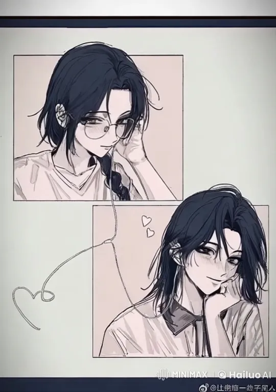 Contemplative Character in Peaceful, Introspective Live2D Video – AI Generated Video | Hailuo AI