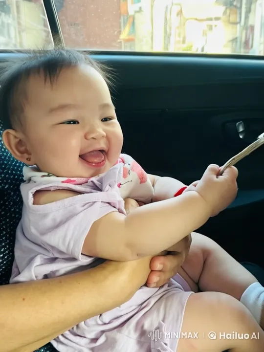 Baby's Playful Dance and Kung Fu in Live2D Car Scene – AI Generated Video | Hailuo AI