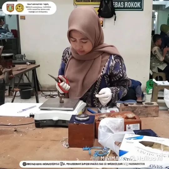 Wonosobo Regency's Legal Metrology Unit Conducts Market Weighing Instrument Verification and Re-verification in Live2D Video – AI Generated Video | Hailuo AI
