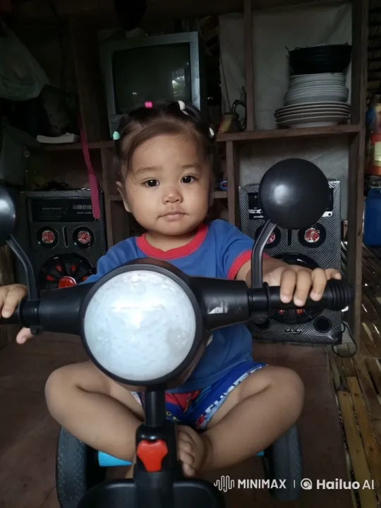 Child's Playful Performance on Live2D Tricycle – AI Generated Video | Hailuo AI