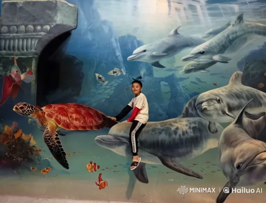Child's Magical Underwater Adventure with Sea Creatures – AI Generated Video | Hailuo AI