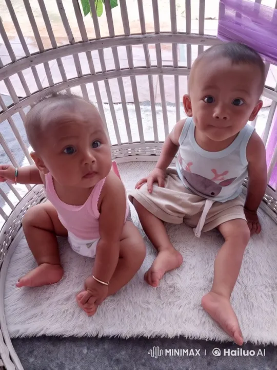 Toddlers in Rattan Basket Perform Playful Martial Arts – AI Generated Video | Hailuo AI