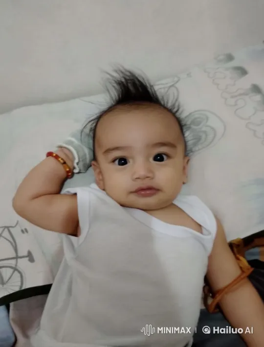Baby Stands Up and 'Dances' on Live2D Bed Scene – AI Generated Video | Hailuo AI