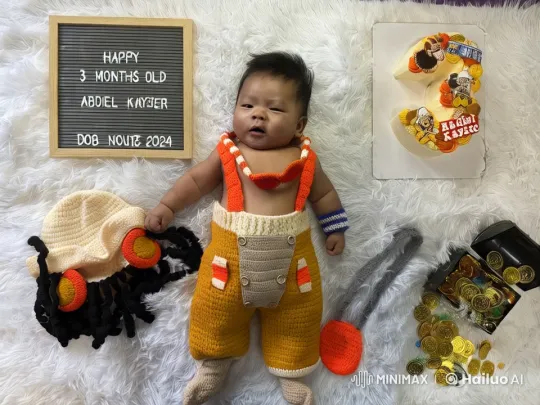Three-Month-Old Baby Celebrates with Playful Dance and Kungfu – AI Generated Video | Hailuo AI