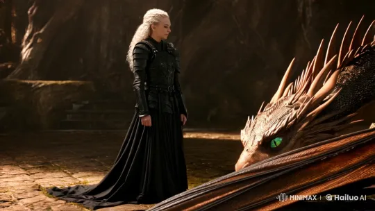 Medieval Figure and Dragon: A Majestic, Intimate Encounter – AI Generated Video | Hailuo AI