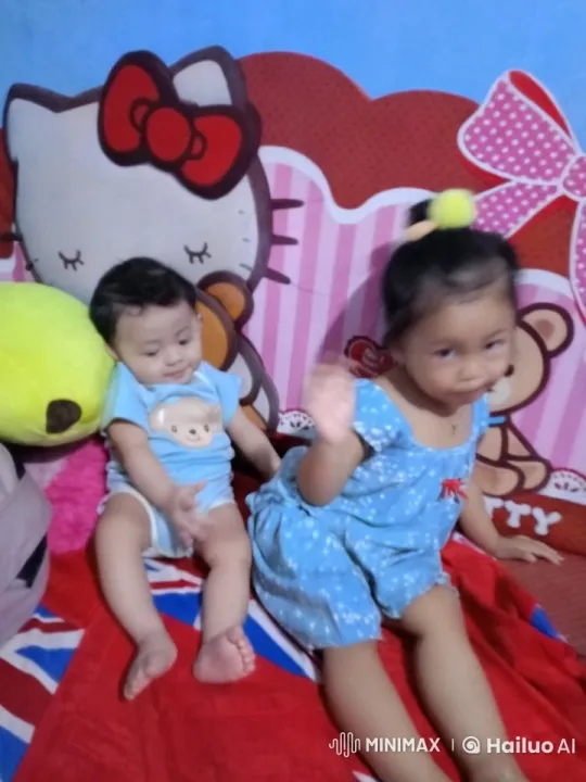 Children Play with Energy in Cartoon-Themed Room – AI Generated Video | Hailuo AI