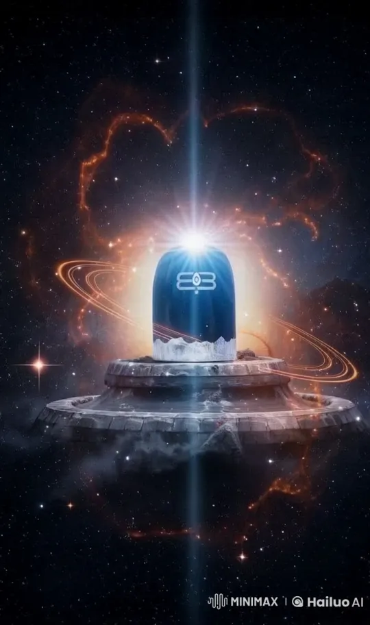 Cosmic Shivling Unveils Radiant Mahadev in Live2D Animation – AI Generated Video | Hailuo AI