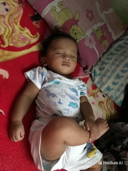 Baby's Playful Kungfu Dance in Cartoon-Themed Setting – AI Generated Video | Hailuo AI