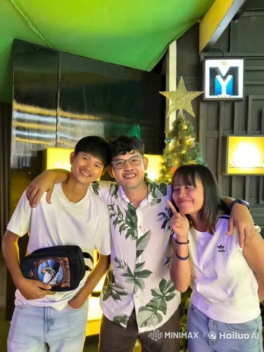Holiday-Themed Martial Arts Display by Three Friends – AI Generated Video | Hailuo AI