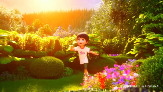 Haru's Joyful Garden Adventure Awaits – AI Generated Video | Hailuo AI