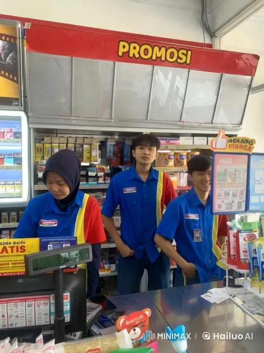 Animated Clerks Perform Martial Arts in Convenience Store – AI Generated Video | Hailuo AI