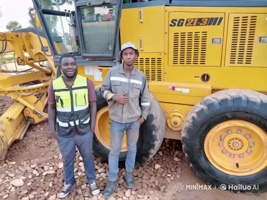 Animated Construction Site Brawl in Live2D – AI Generated Video | Hailuo AI