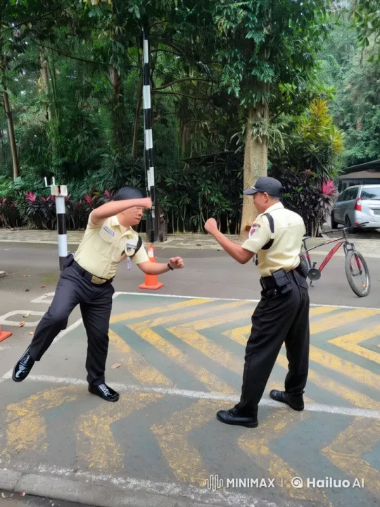 Dynamic Martial Arts Duel: Flying Kicks and Punches – AI Generated Video | Hailuo AI