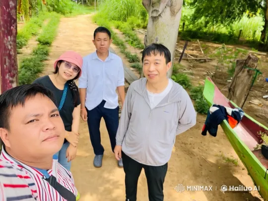 Garden Pathway Kung Fu Display with Animated Characters – AI Generated Video | Hailuo AI