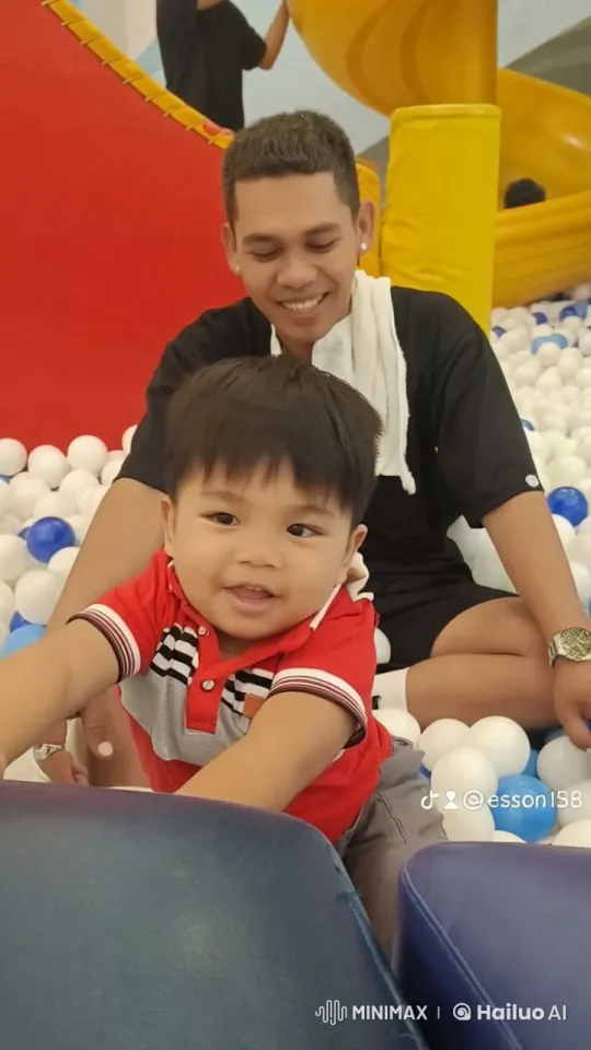 Boy in Striped Shirt Enthusiastically Dances and Sings – AI Generated Video | Hailuo AI