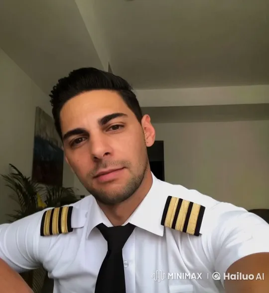 Pilot Engages in Animated Video Call Discussion – AI Generated Video | Hailuo AI