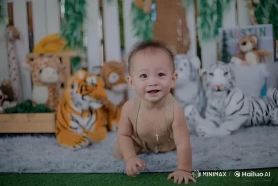 Baby's Whimsical Dance and Kung Fu in a Stuffed Animal Wonderland – AI Generated Video | Hailuo AI
