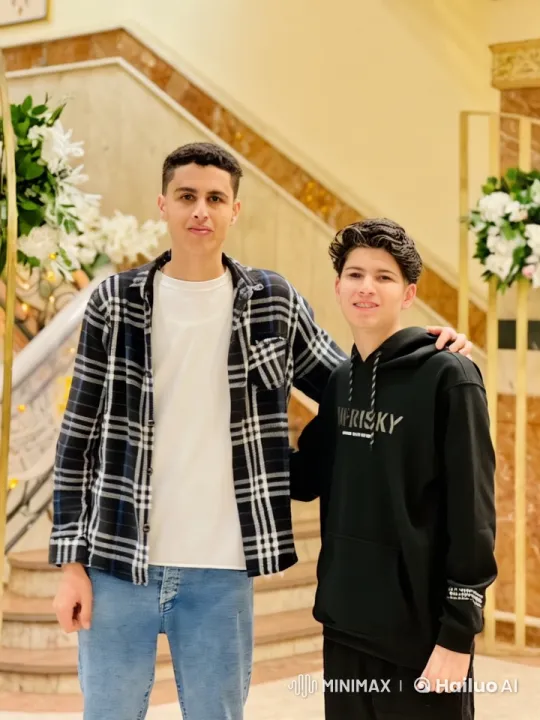 Boys Practice Kung Fu in Elegant Hallway – AI Generated Video | Hailuo AI
