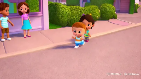 Charming 3D Animated Family Scene with Bebefinn – AI Generated Video | Hailuo AI