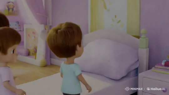Bebefinn and Siblings' Playful Tickling Interaction – AI Generated Video | Hailuo AI
