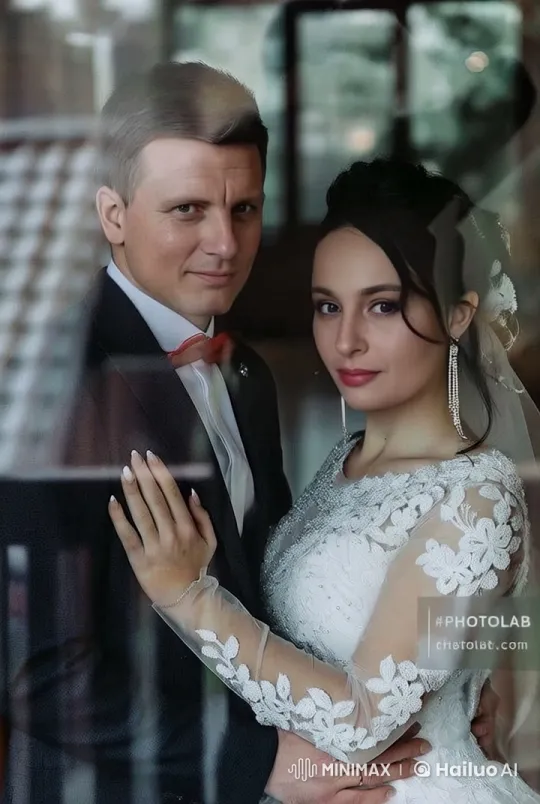 Romantic Wedding Couple in Live2D Animation – AI Generated Video | Hailuo AI