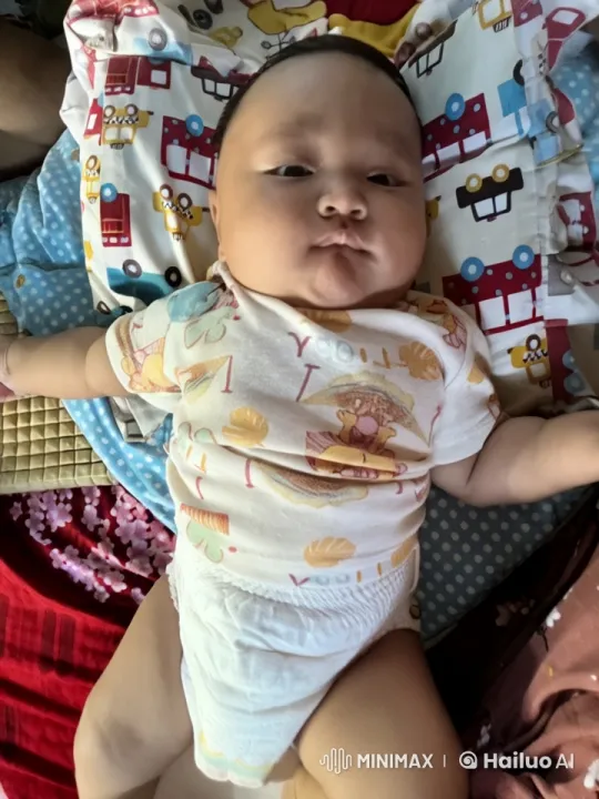 Animated Baby Practicing Kungfu in Colorful Setting – AI Generated Video | Hailuo AI