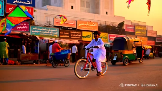 Karachi Dreams: A Boy's Journey Through the City's Heart – AI Generated Video | Hailuo AI