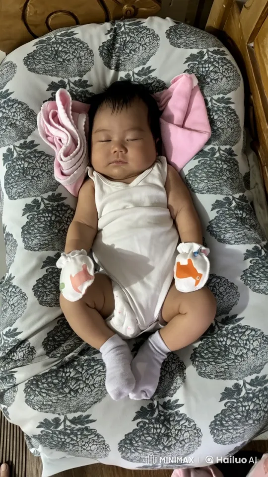 Baby in Onesie Dances Joyfully in Animated Video – AI Generated Video | Hailuo AI