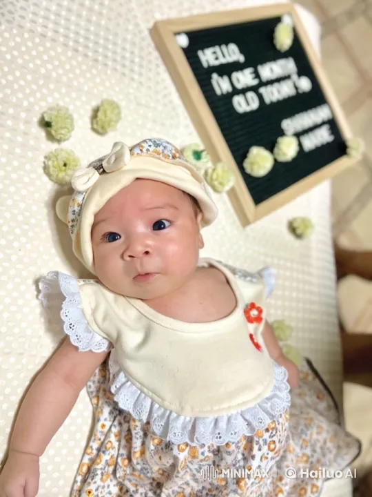 One-Month-Old Baby Celebrates with Dance – AI Generated Video | Hailuo AI