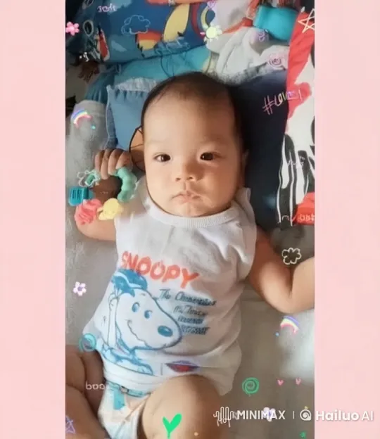 Baby Mimics Boxing and Kung Fu on Blanket – AI Generated Video | Hailuo AI