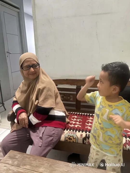 Boy Practices Kung Fu with Supportive Observer – AI Generated Video | Hailuo AI