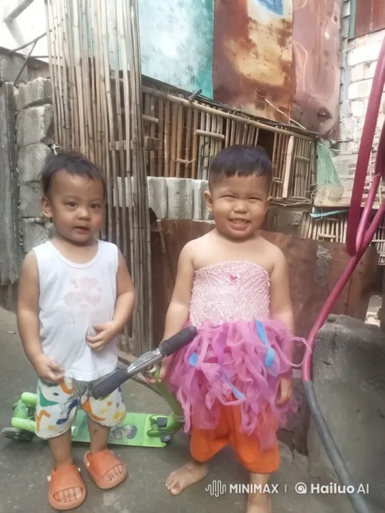 Children Perform Playful Kung Fu in Rustic Setting – AI Generated Video | Hailuo AI