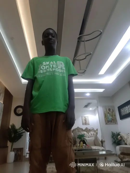 Young Man Demonstrates Martial Arts in Modern Living Room – AI Generated Video | Hailuo AI