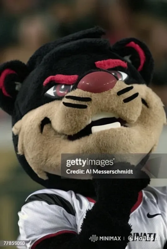 Cincinnati Bearcats Mascot Unveils Hidden Identity – AI Generated Video | Hailuo AI