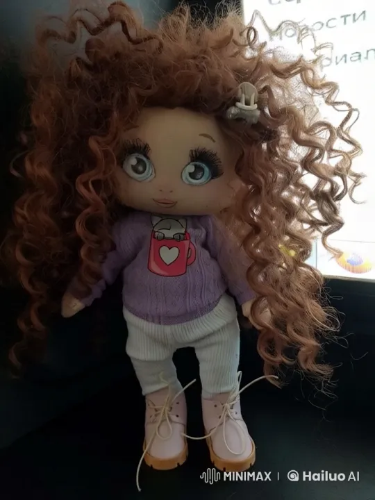 Adorable Dancing Doll Showcases Joyful Moves – AI Generated Video | Hailuo AI