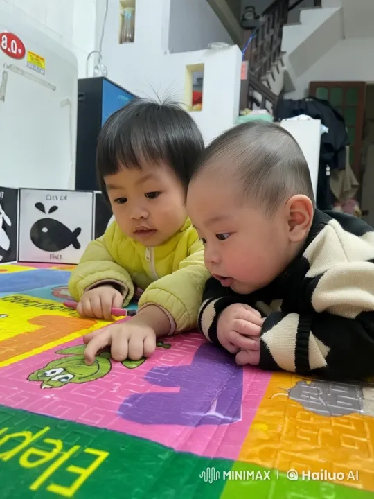 Animated Children's Playful Kung Fu Adventure in Playmat Setting – AI Generated Video | Hailuo AI