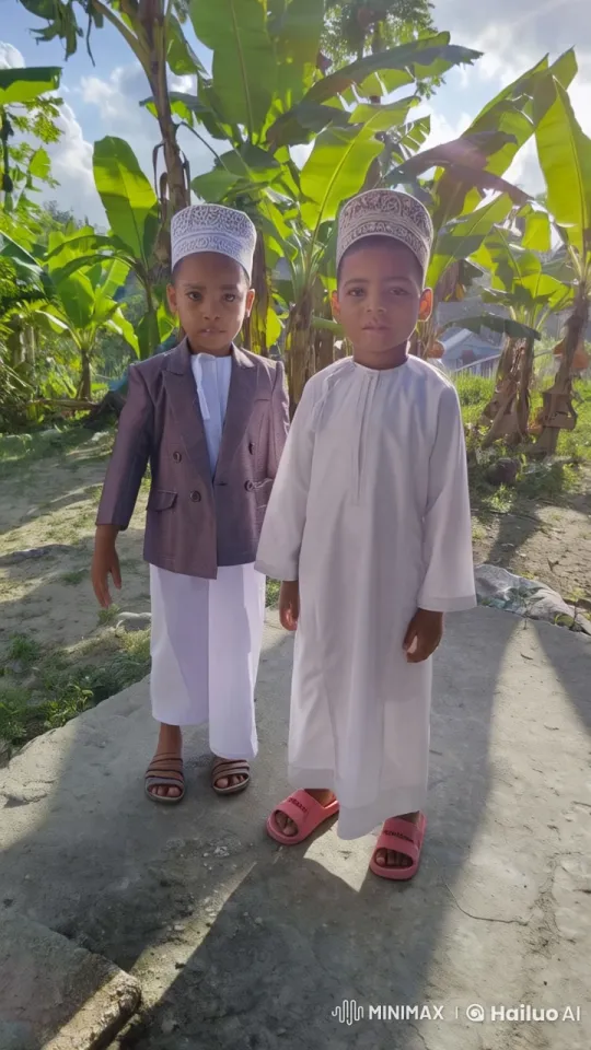 Animated Kung Fu Kids in Lush Setting – AI Generated Video | Hailuo AI