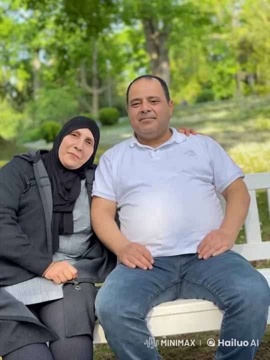 Couples' Serene Moment in a Green Park Setting – AI Generated Video | Hailuo AI