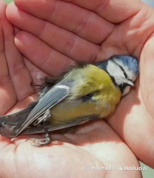 Live2D Animation: A Bird Awakens and Takes Flight – AI Generated Video | Hailuo AI