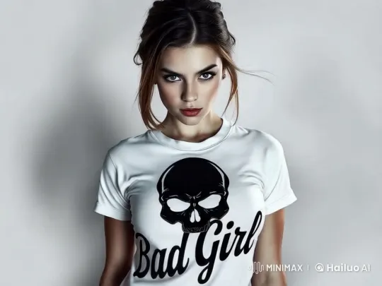 Bad Girl with Colt: Bold, Wind-Blown, and Rebellious – AI Generated Video | Hailuo AI
