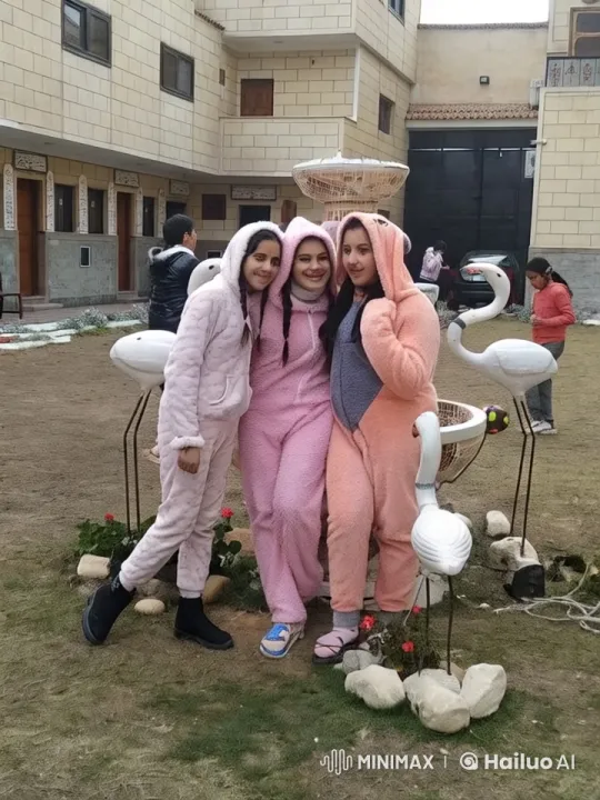 Colorful Onesie Girls Demonstrate Kung Fu in Animated Courtyard – AI Generated Video | Hailuo AI