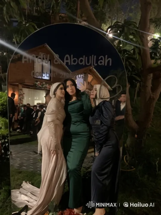 Elegant Group Engages in Playful Altercation at Outdoor Event – AI Generated Video | Hailuo AI