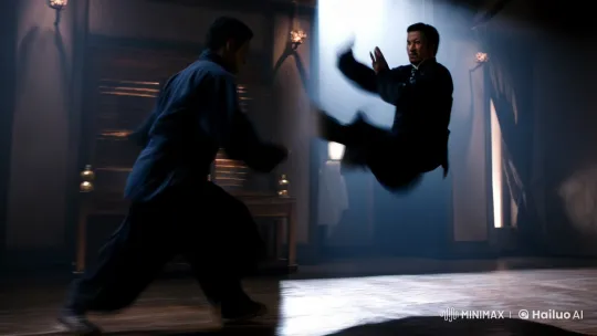 Dynamic Kung Fu Battle Captured in Fluid Tracking Shot – AI Generated Video | Hailuo AI
