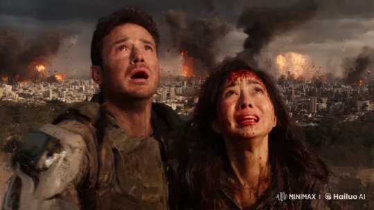 Post-Apocalyptic Survival: Titans at War – AI Generated Video | Hailuo AI