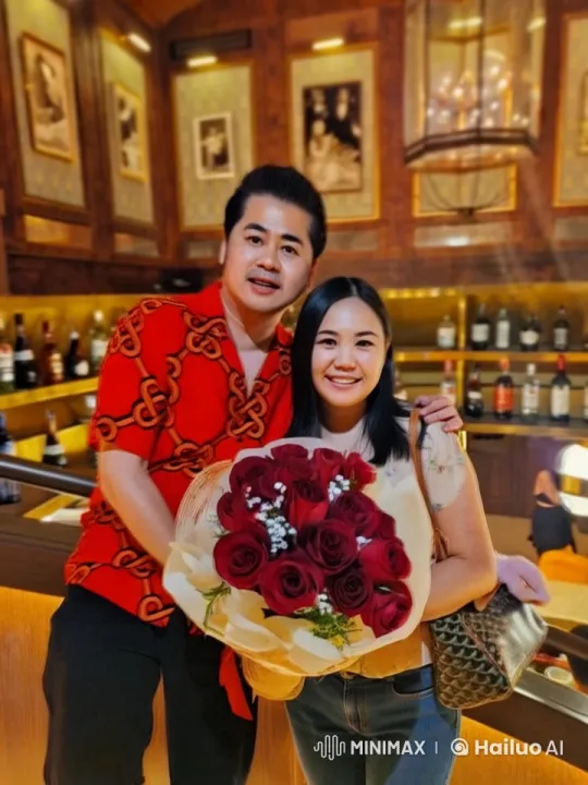 Couple Showcases Martial Arts Grace in Stylish Bar Setting – AI Generated Video | Hailuo AI