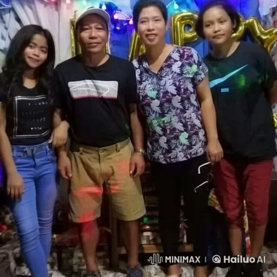 Live2D Animated Group Celebratory Hug Scene – AI Generated Video | Hailuo AI