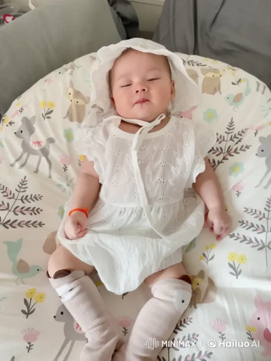 Baby Dancing Joyfully in Animal-Themed Bedding – AI Generated Video | Hailuo AI