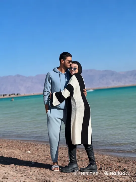 Couple Performs Kung Fu on Tranquil Beach Setting – AI Generated Video | Hailuo AI