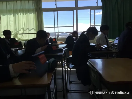 Classroom Chaos: From Study to Robbery and Explosion – AI Generated Video | Hailuo AI
