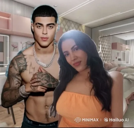 Affectionate Embrace in Modern Bedroom with Live2D Animation – AI Generated Video | Hailuo AI